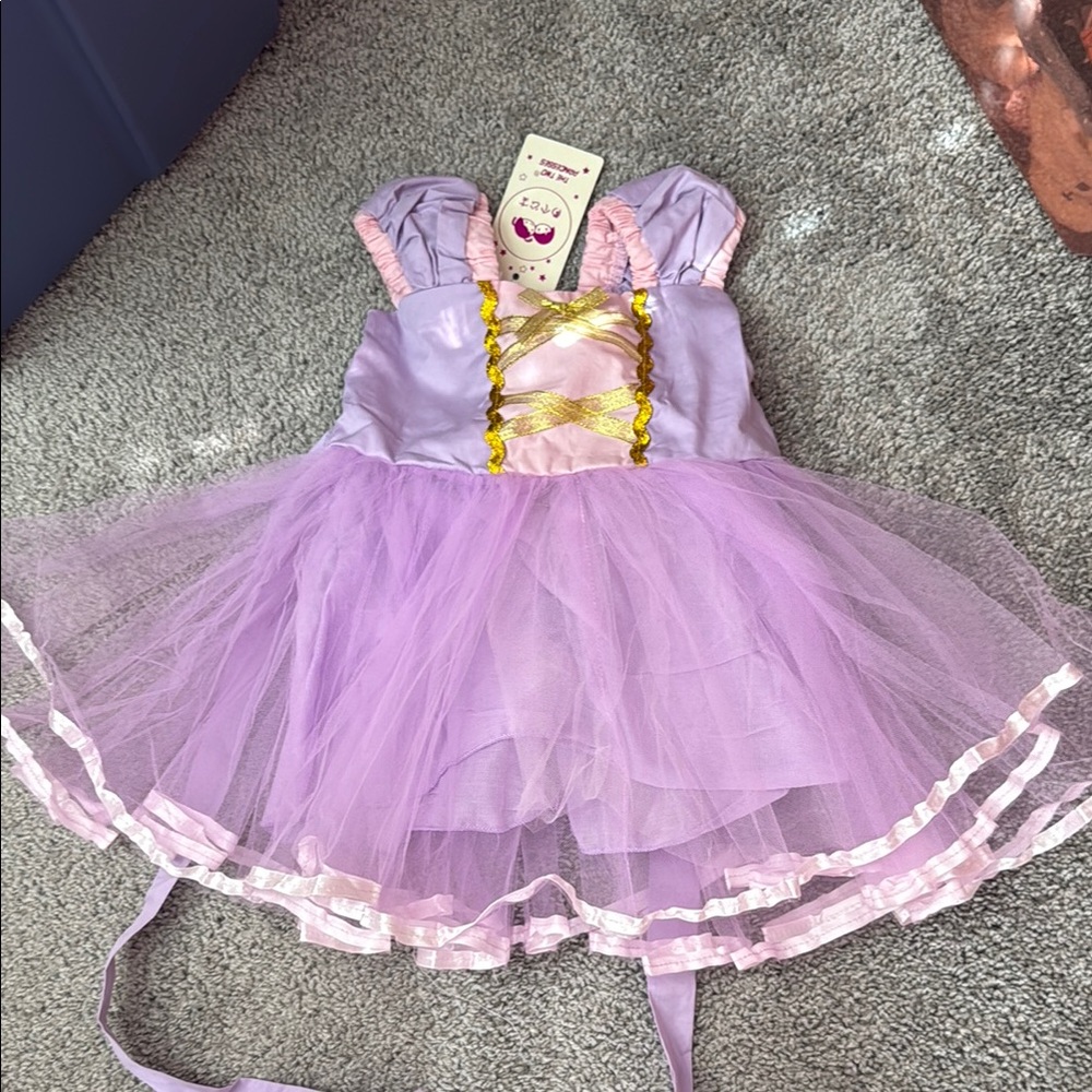 Rapunzel Kids Costume NWT
